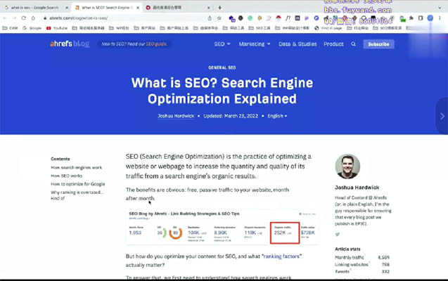 谷歌google獨立站SEO系列課：全面提升您的站點流量與排名-百萬資源網(wǎng)